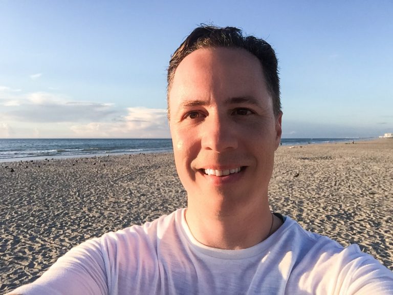 Selfie at Cocoa Beach, Florida