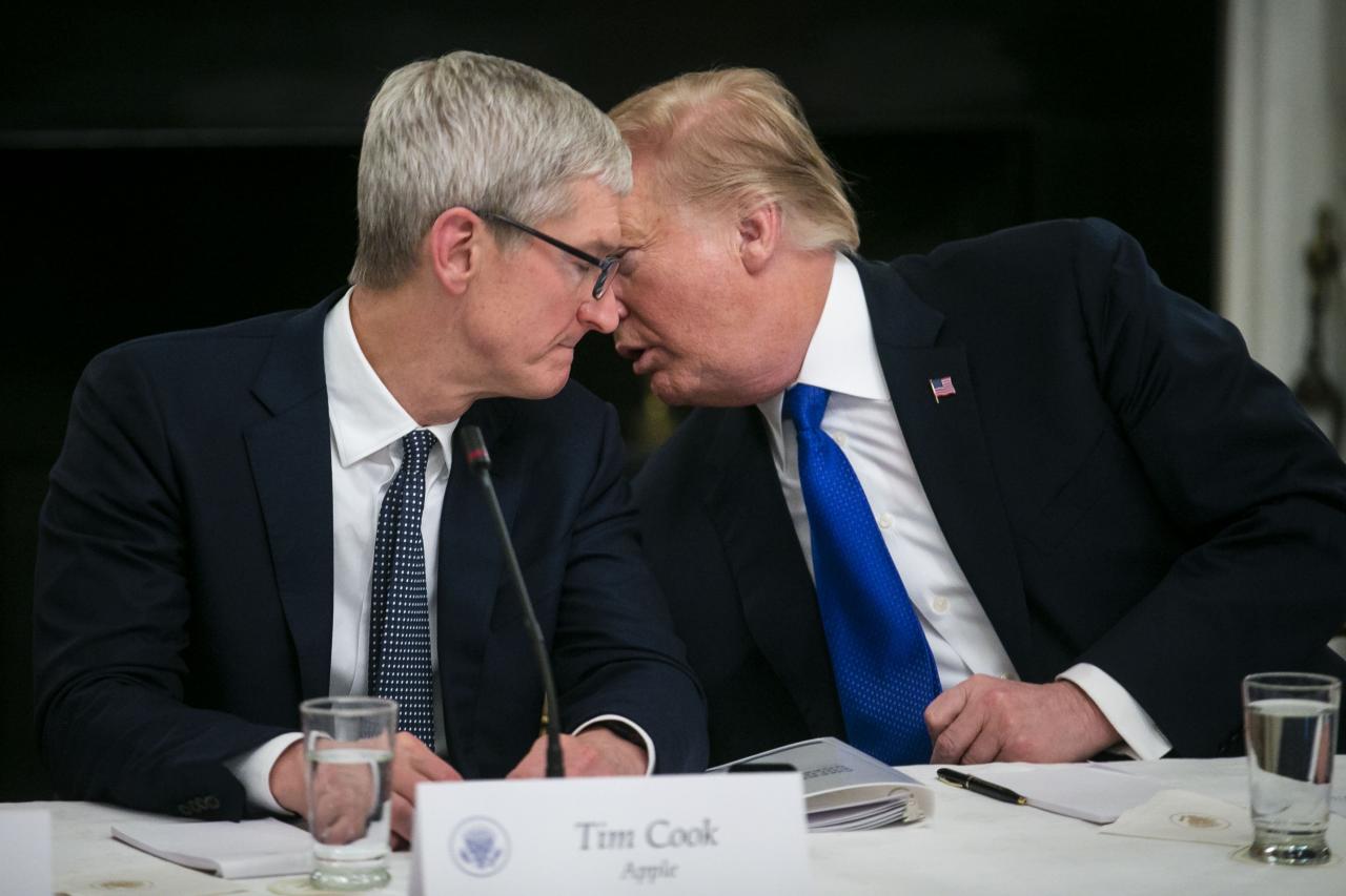 Tim Cook Will Soon Have to Choose Between China or the U.S.