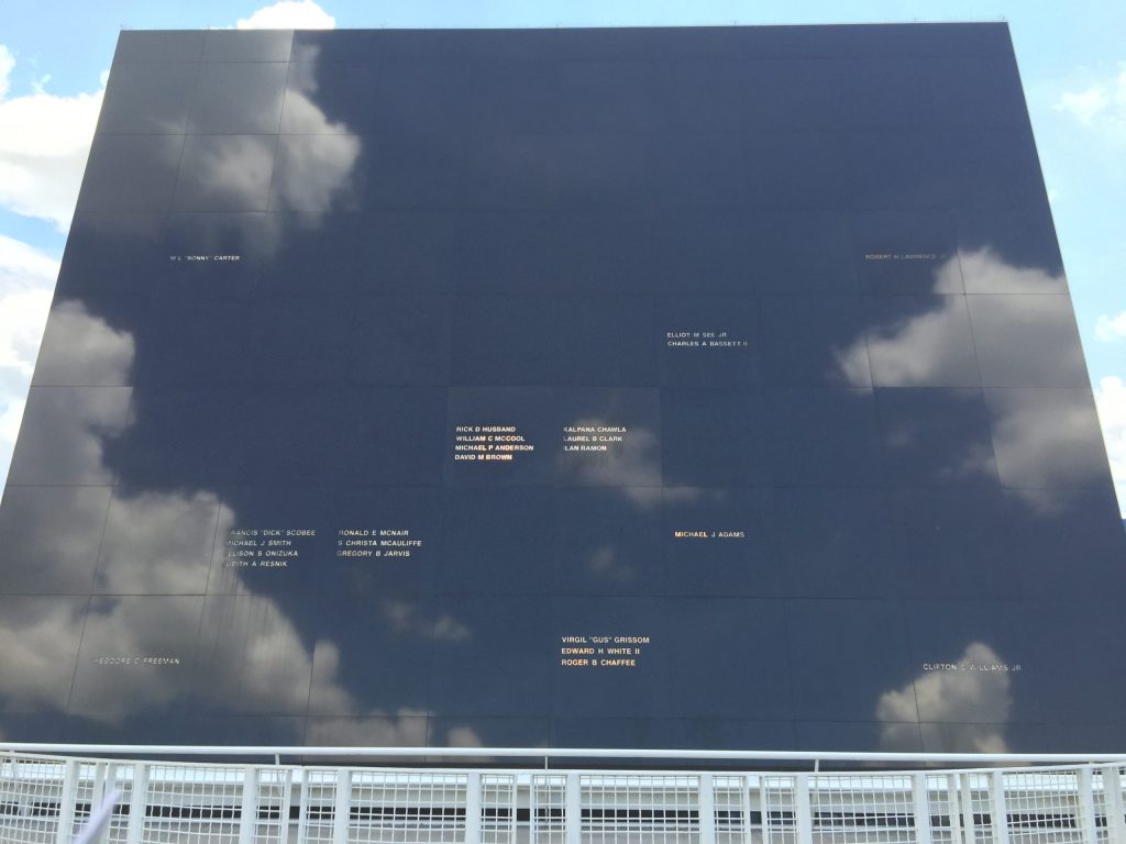 Space Mirror Memorial at Kennedy Space Center, Florida