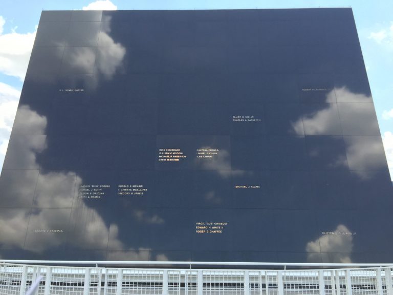 Space Mirror Memorial at Kennedy Space Center, Florida