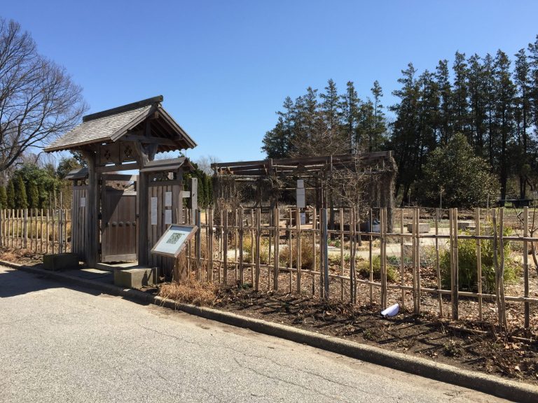 The Sustainable Garden Entry Gateway at the Farmingdale Teaching Gardens