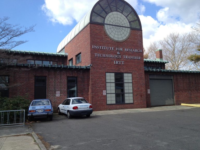 The IRTT building at SUNY Farmingdale.