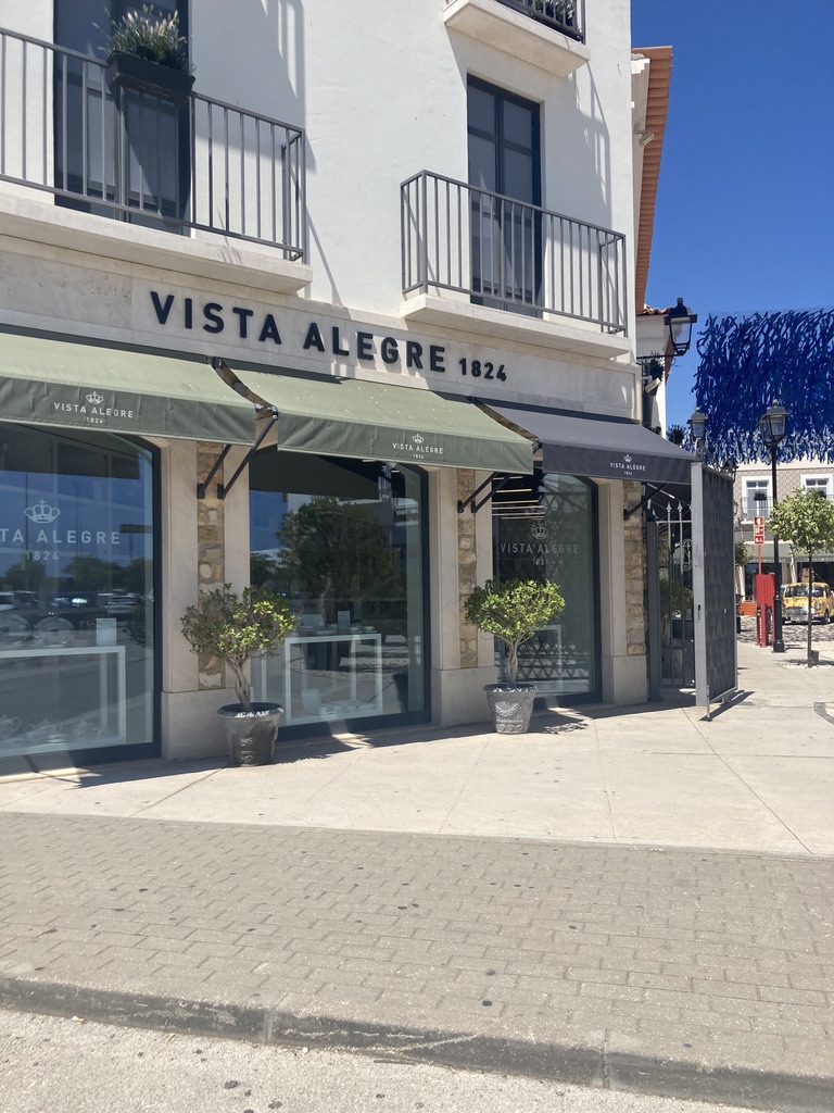 A pristine Vista Alegre porcelain boutique