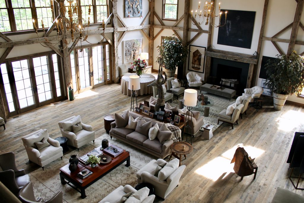 Living Room view from upstairs