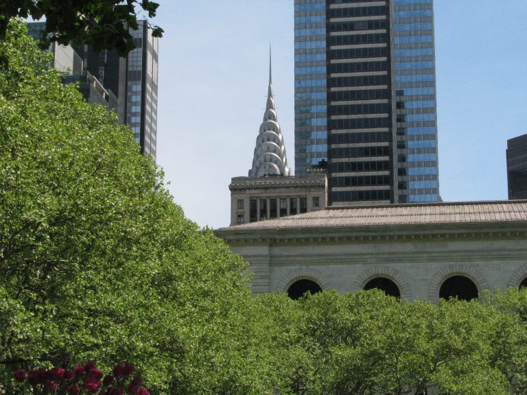 Bryant Park, Midtown Manhattan, April 2010
