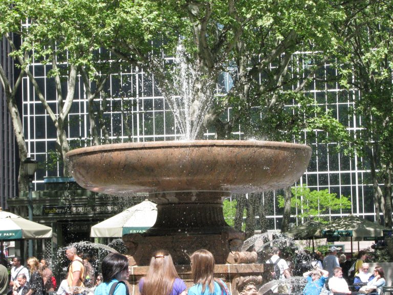 Bryant Park, Midtown Manhattan, April 2010