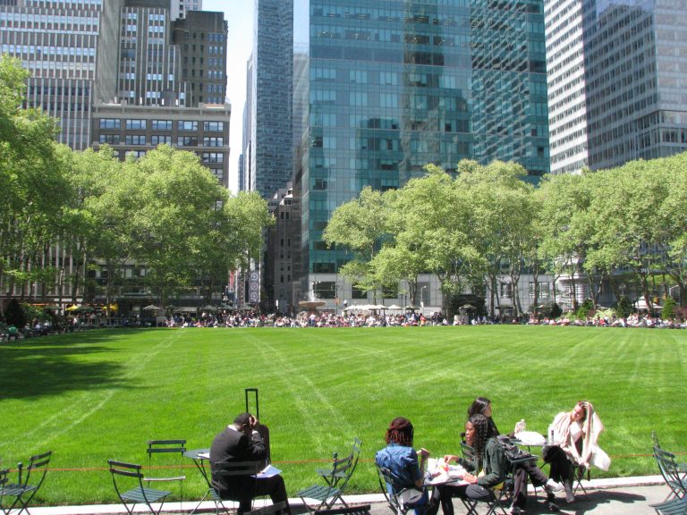 Bryant Park, Midtown Manhattan, April 2010