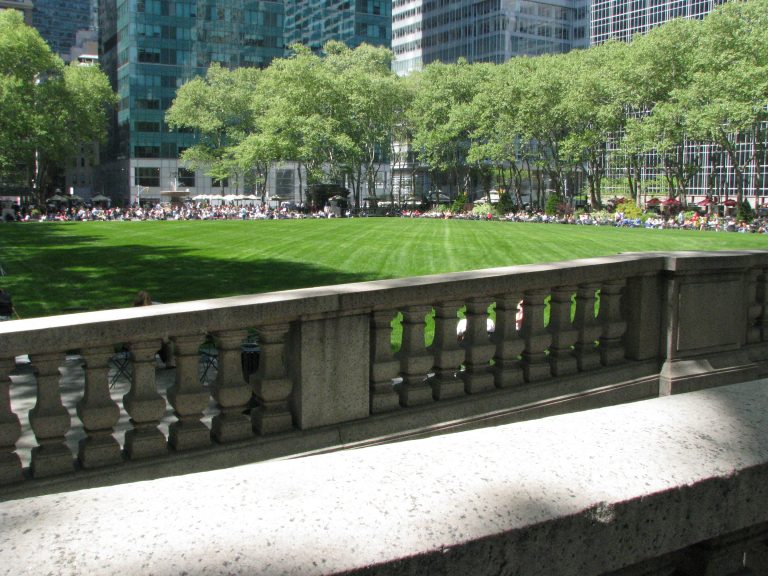 Bryant Park, Midtown Manhattan, April 2010