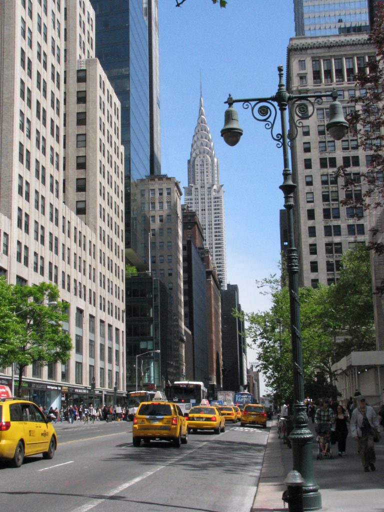 Near Bryant Park, Midtown Manhattan, April 2010