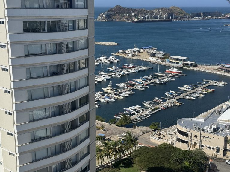 Yachts and sport fishing boats in the harbor