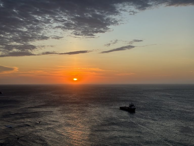 Santa Marta's Caribbean, under stormy skies