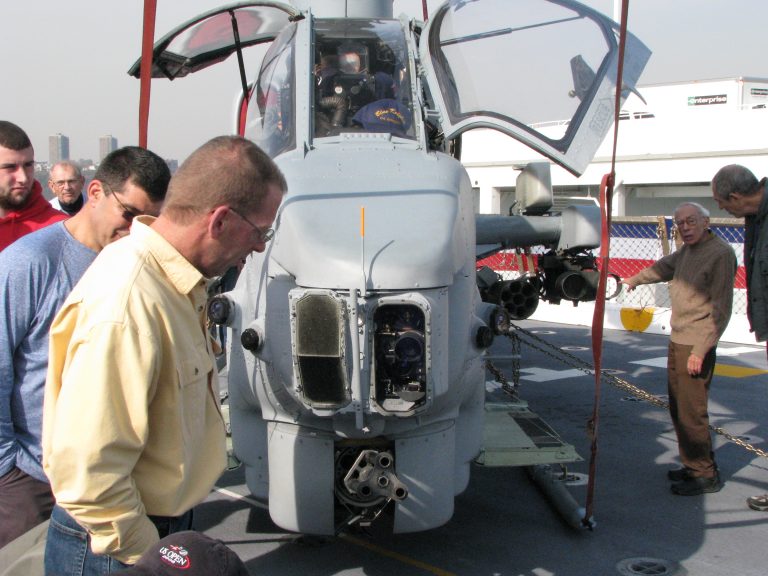 USS New York — Exploring the Huey Helicopter